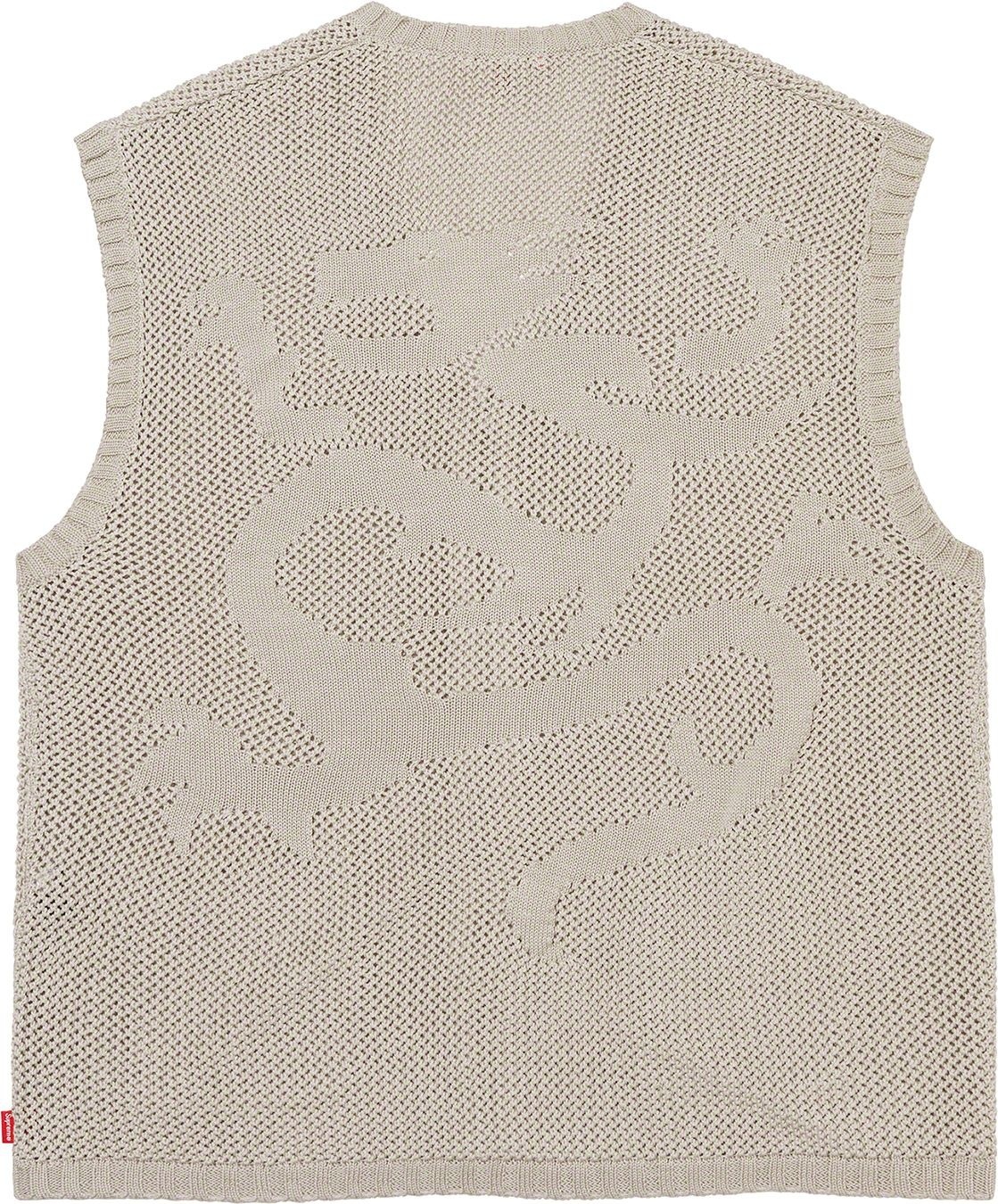 Dragon Zip Up Sweater Vest view 12